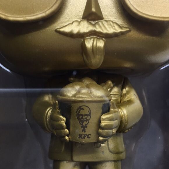 Funko Pop! Colonel Sanders #05 KFC Vinyl Figure Gold Limited Edition Pop Icons - Picture 16 of 16